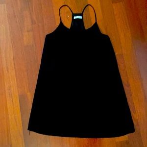 A line mini dress